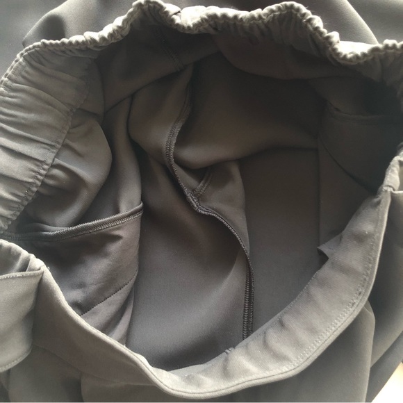 Lululemon Athletica Women’s Size S Black Wide-Leg Capri Pants High-Rise Elastic - Picture 11 of 16